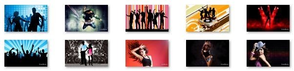 Dancers Windows 7 Theme