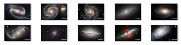 Galaxies Windows 7 Theme
