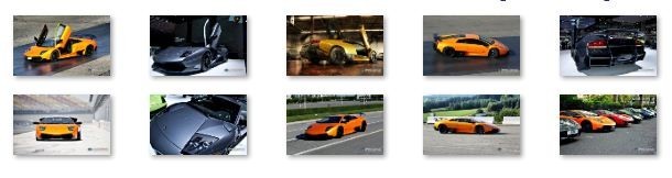 Lamborghini Windows 7 Theme
