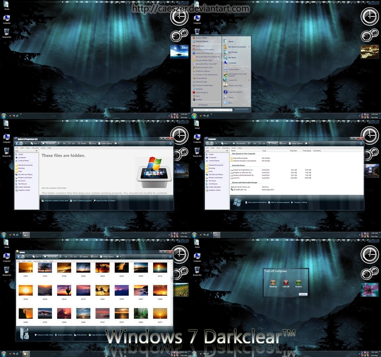 Windows 7 Darkclear for XP