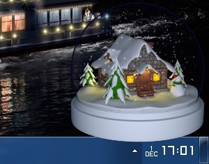3D Christmas Snowball