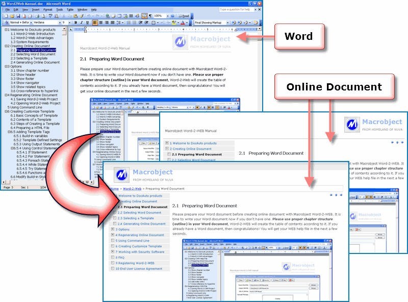 Macrobject Word-2-Web Standard 2009