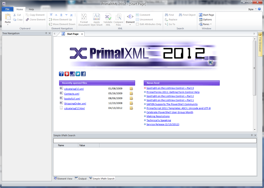 PrimalXML 2012