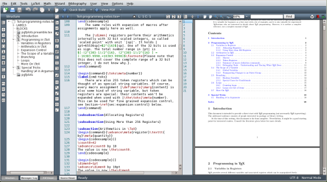 Texmaker for Mac OS X