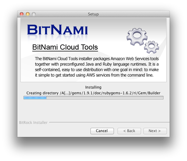 BitNami Cloud Tools for Mac OS X 1.3-8
