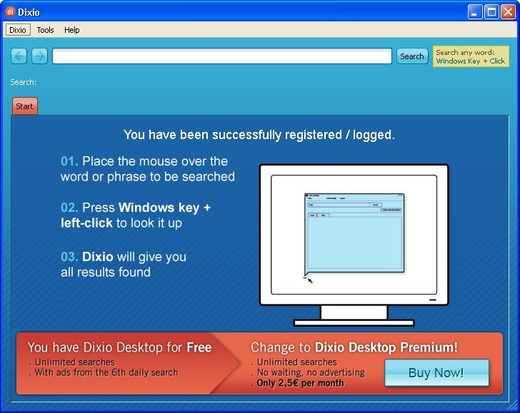 Dixio Desktop for Linux