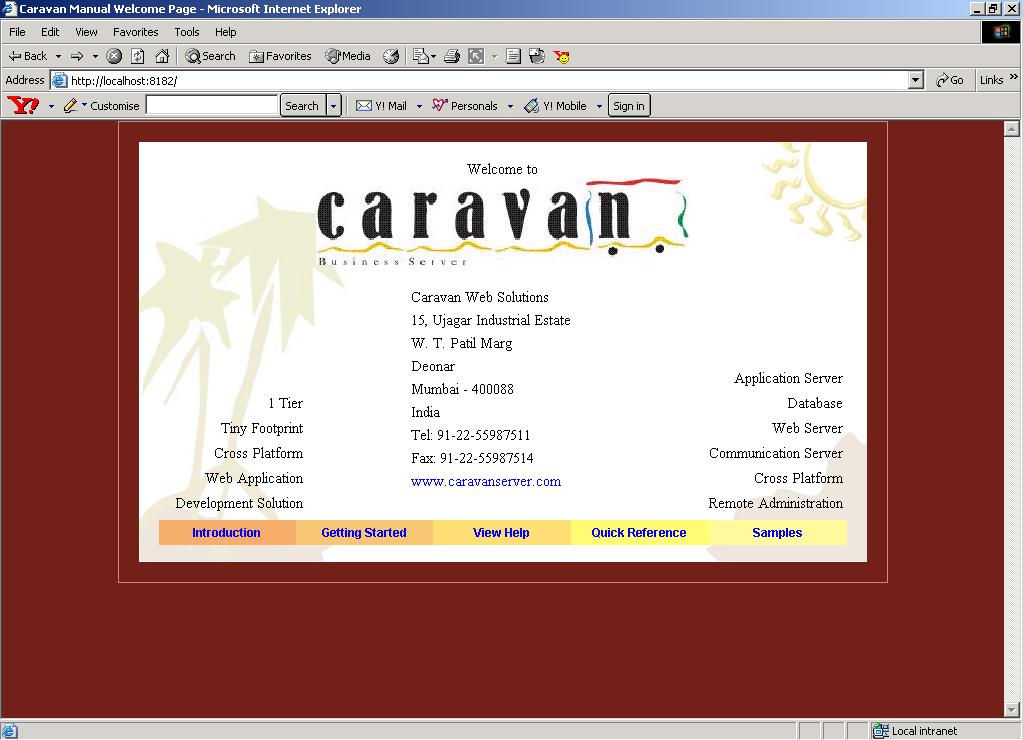 Caravan Business Server 2.00-03D