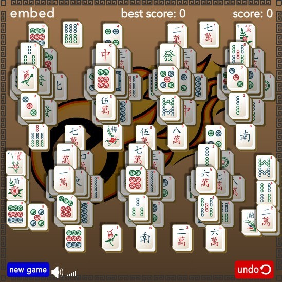 Embed Diamond Mahjong