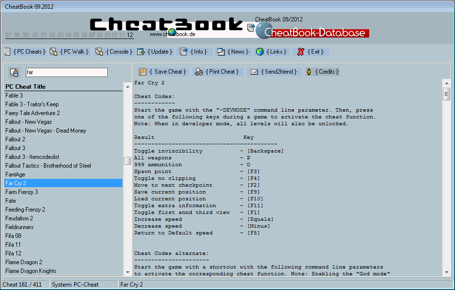 CheatBook Issue 09/2012 09-2012