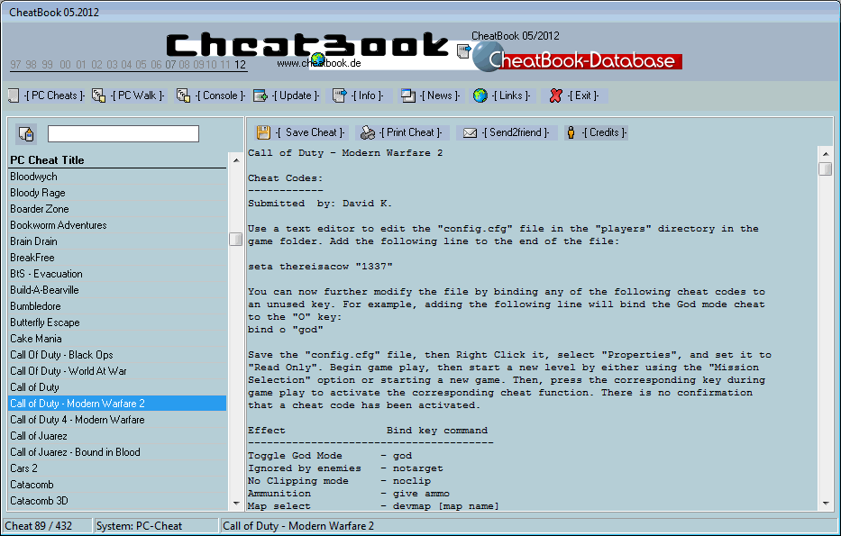 CheatBook Issue 05/2012 05-2012