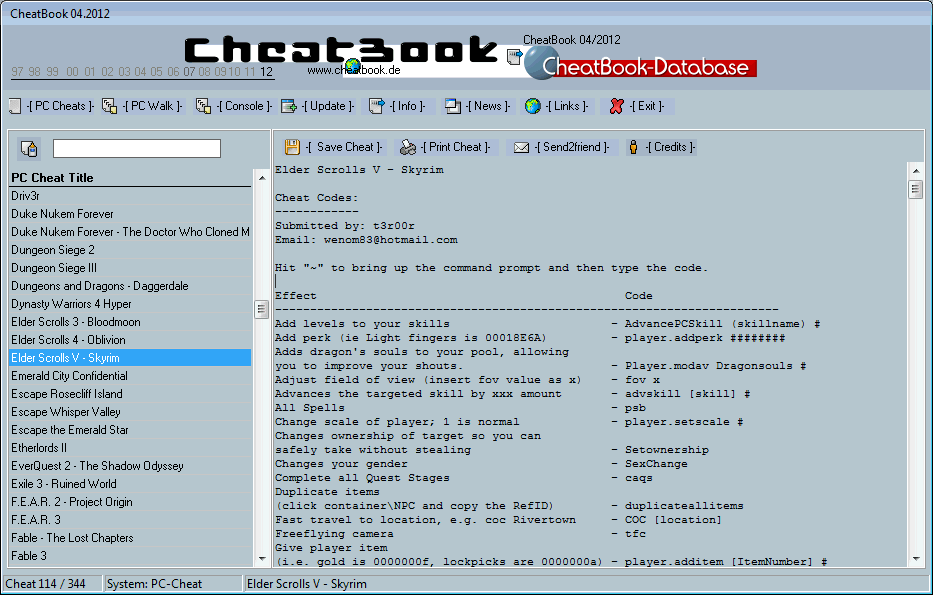 CheatBook Issue 04/2012 04-2012