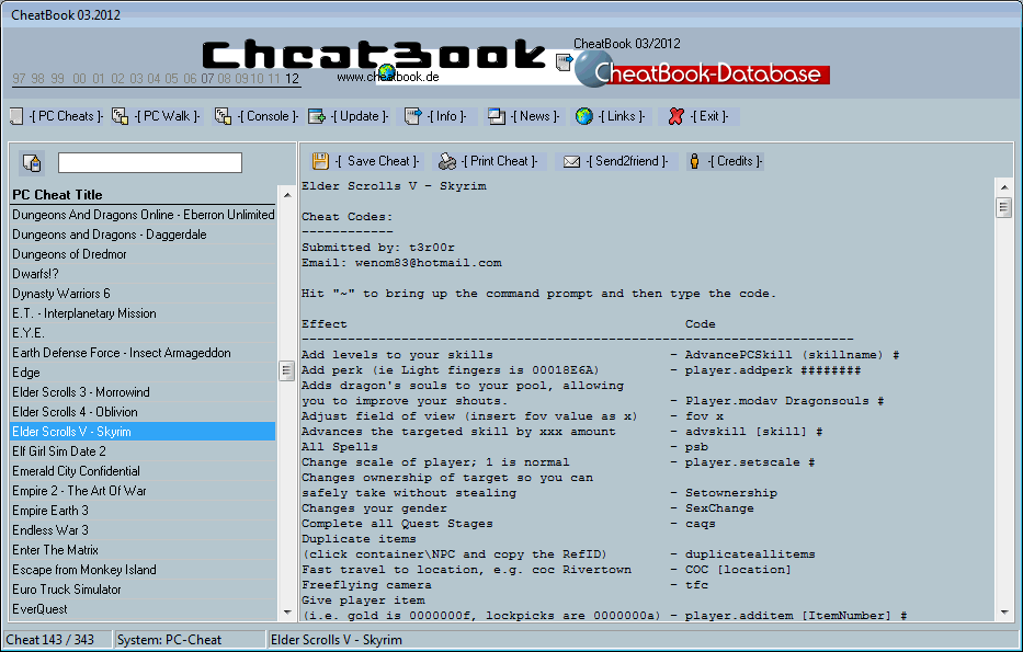 CheatBook Issue 03/2012 03-2012