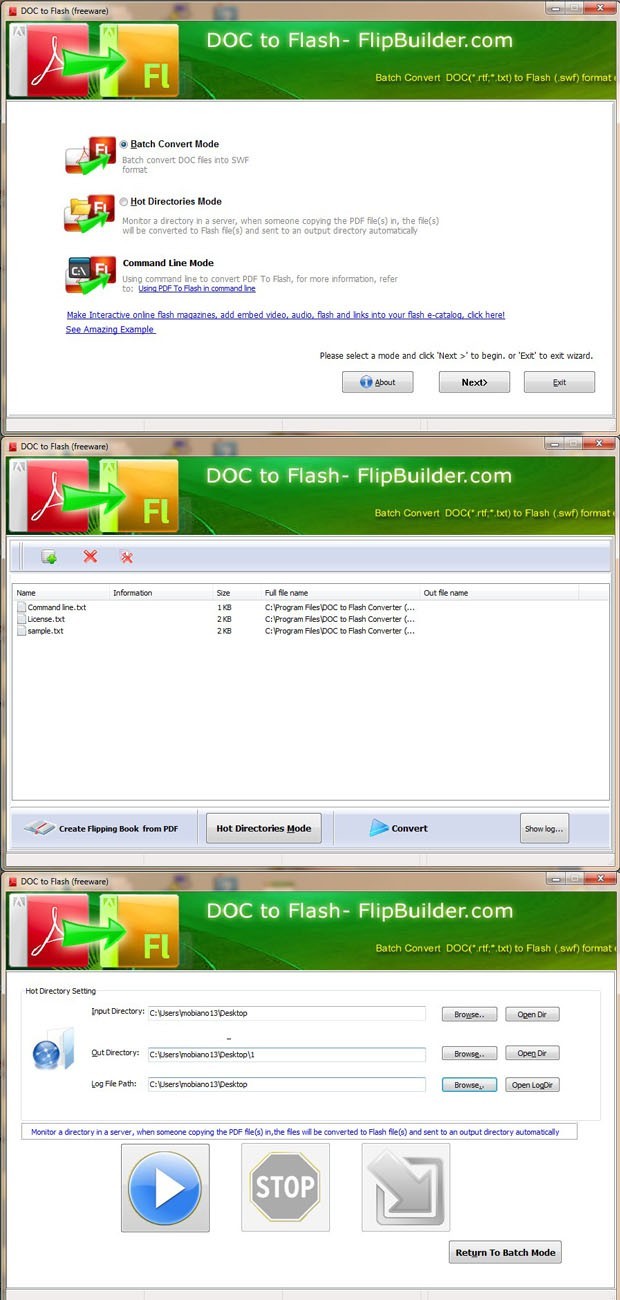 FlipBuilder Doc to Flash (Freeware)