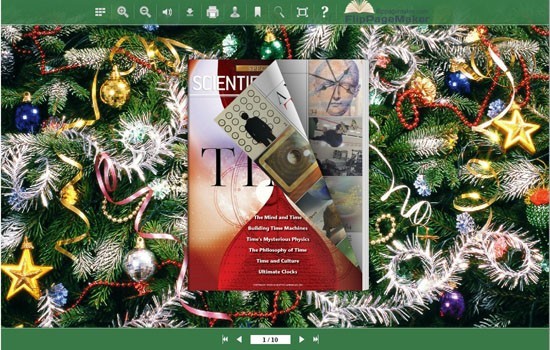 FlipBook Creator Themes Facile - Christmas Tree