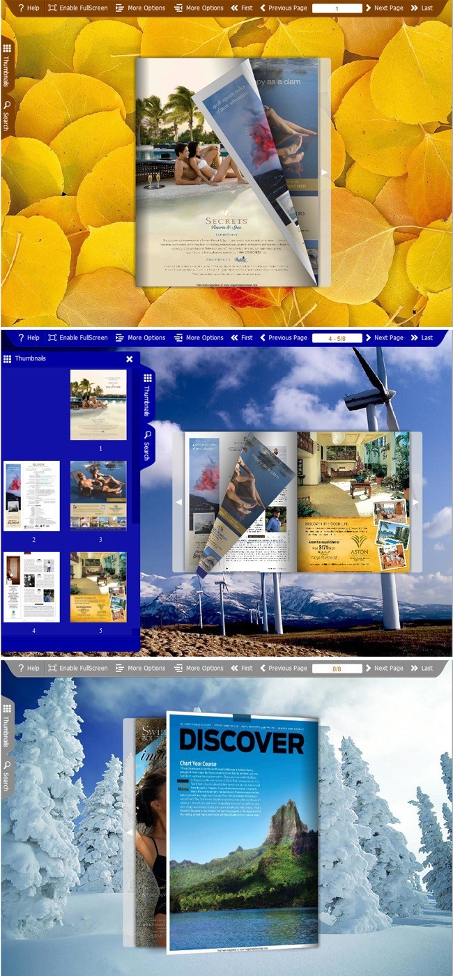 Flipbook_Themes_Package_Spread_View