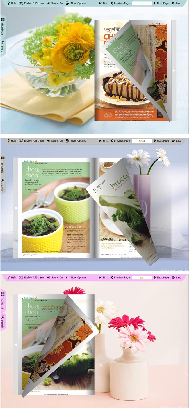 Flipbook_Themes_Package_Spread_Delicacy