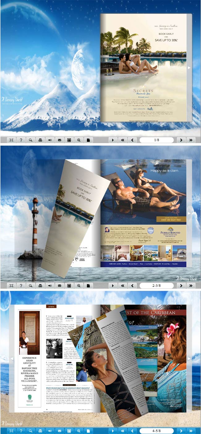Flipbook_Themes_Package_Classical_Dream