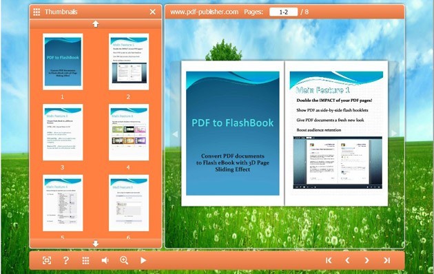 PDF-Publisher PDF to FlashBook