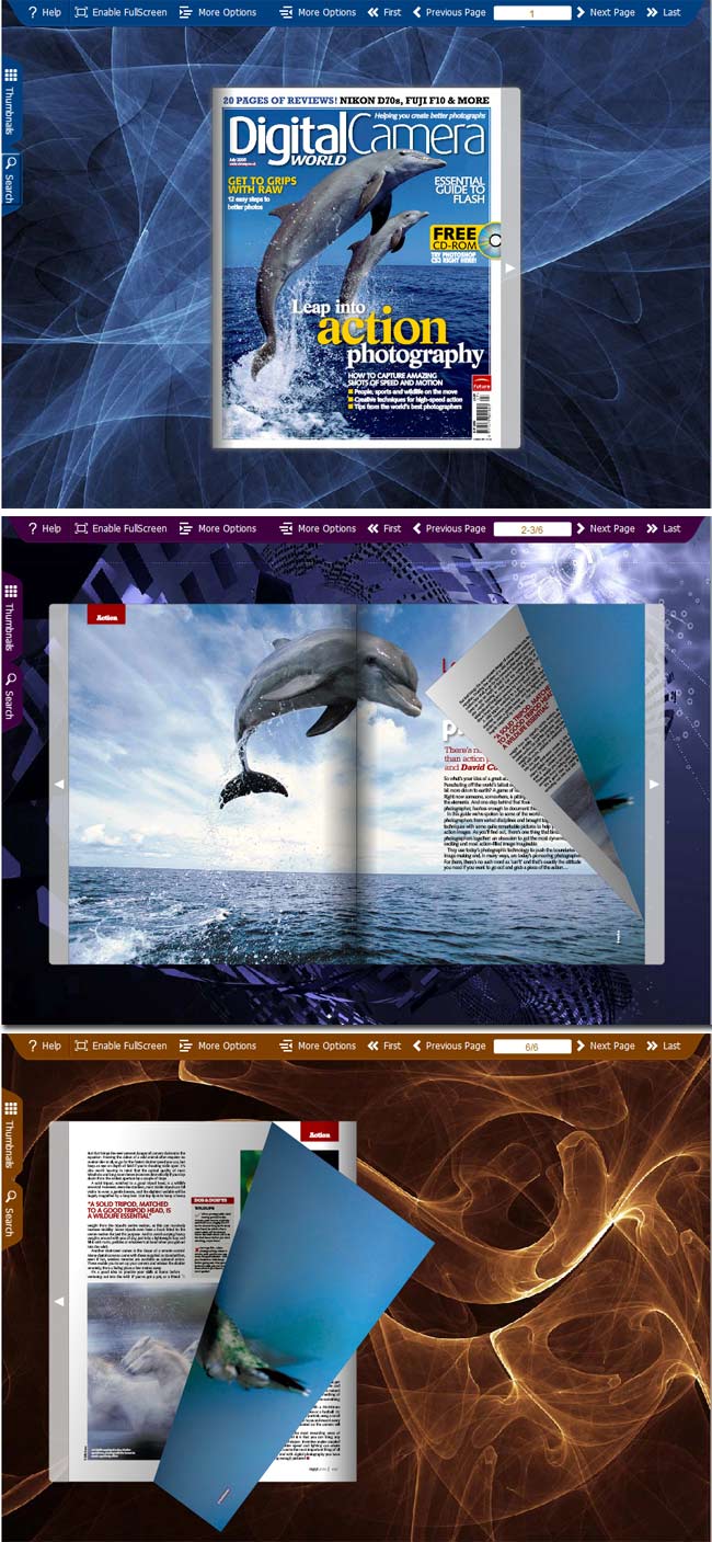 Flipbook_Themes_Package_Spread_3DDesign