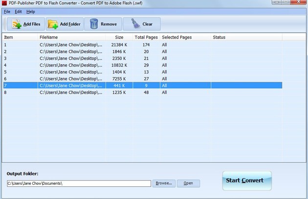 PDF-Publisher PDF to Flash Converter