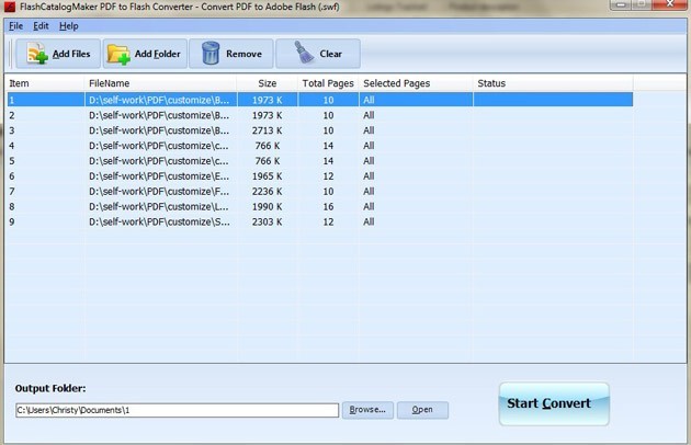 FlashCatalogMaker PDF to Flash Converter