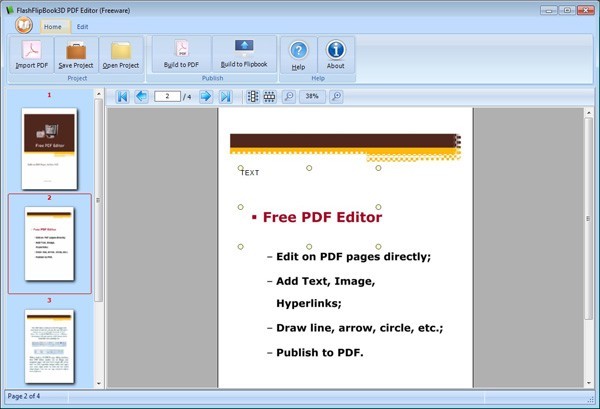 FlashFlipBook3D PDF Editor
