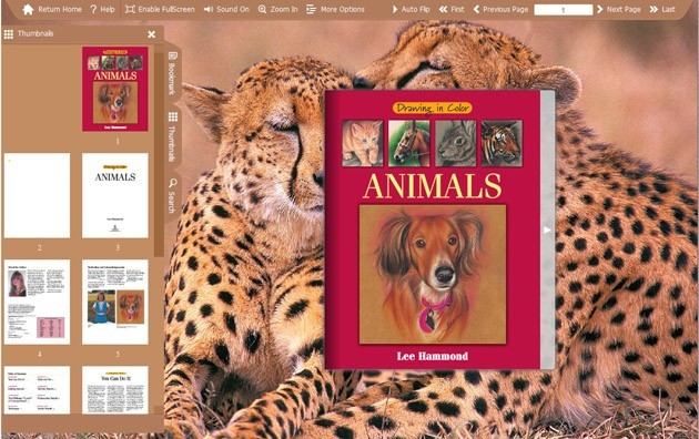 Flash Catalog Templates Animal Love