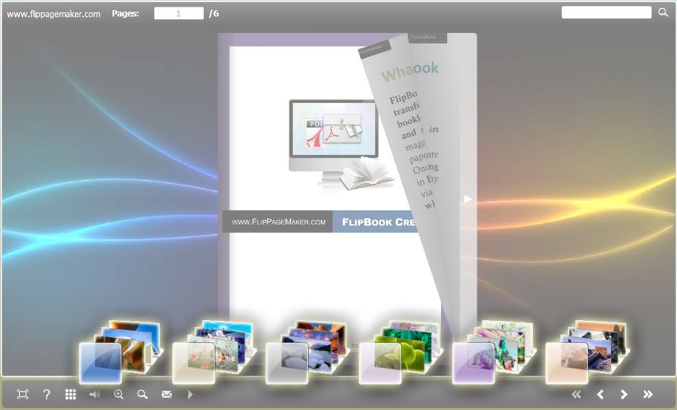 FlipBook Creator Themes Pack - nature