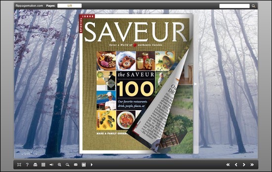 FlipBook Creator Themes Pack Calendar- Vapour