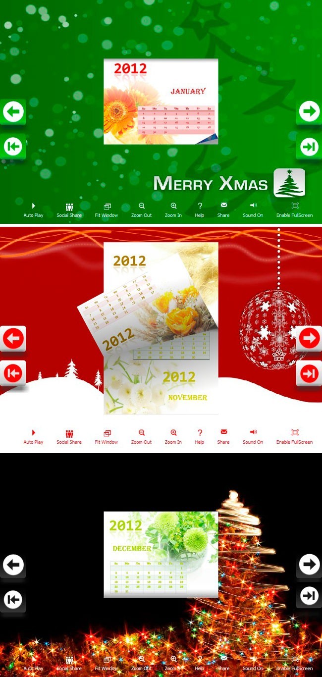 Flipbook_Themes_Package_Calendar_Christmas