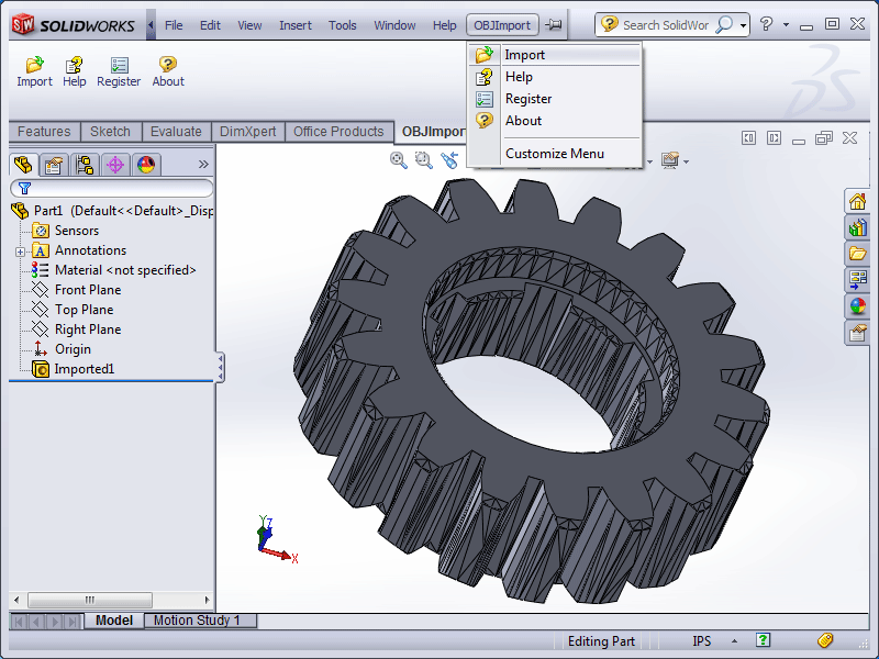 NC Import For SolidWorks