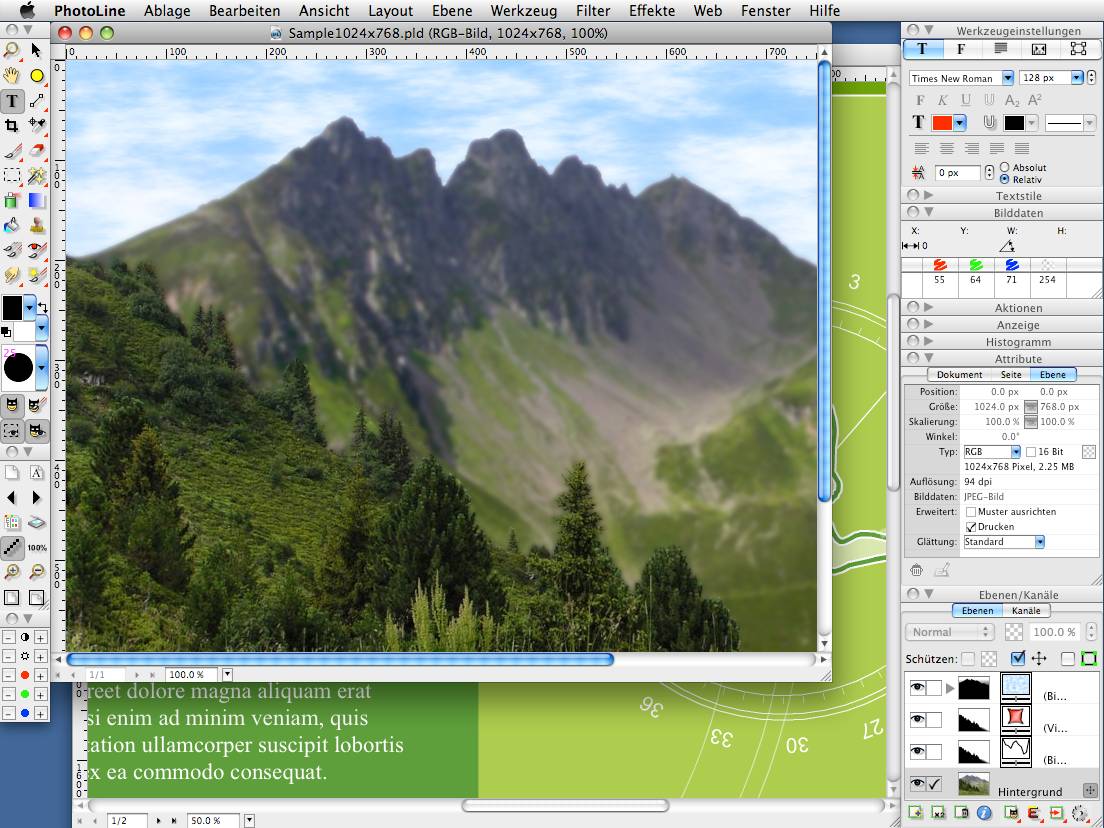 PhotoLine Mac OS