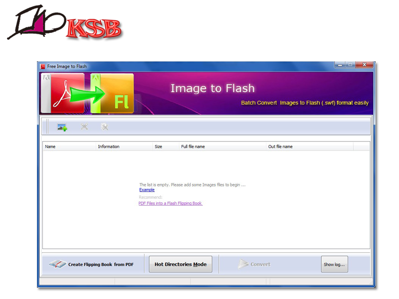 KSBSoft Free Image to Flash Converter