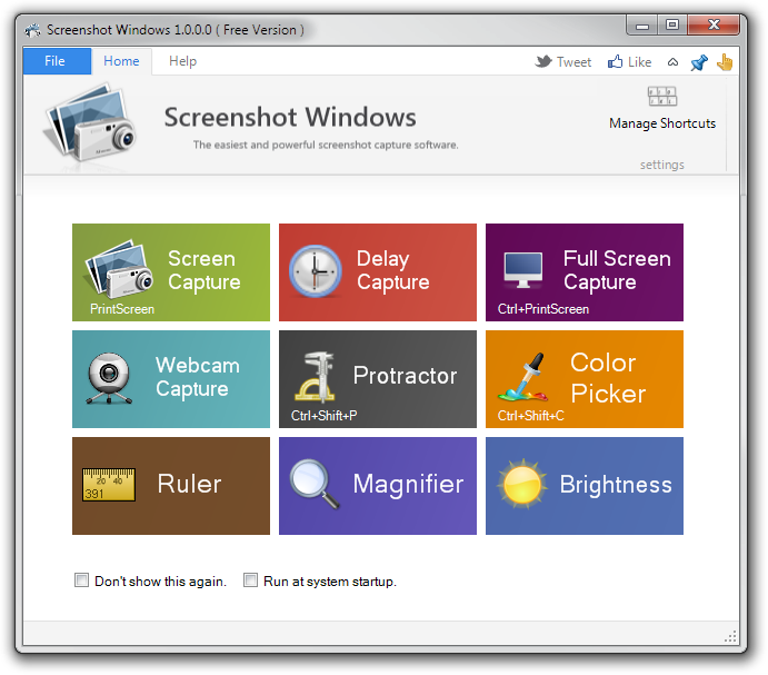 Screenshot Windows