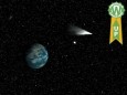 Halley`s Comet - Animated Wallpaper