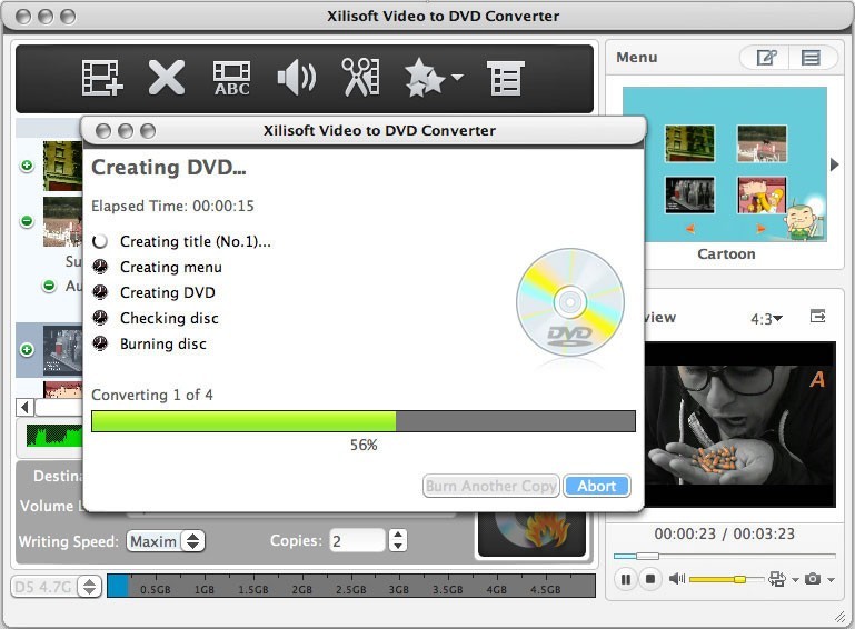 Video to DVD Converter for Mac