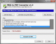 Convert MSG Files to PDF