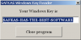 Windows Key Reader