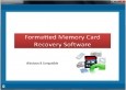 Formatted Memory Card Recovery Software