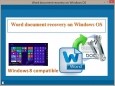 Word document recovery on Windows OS