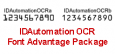 IDAutomation OCR Font Advantage Package