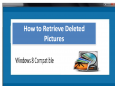 Utility To Retrieve Deleted Pictures