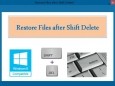 Restore Files after Shift Delete