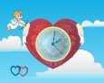 Cupid Clock screensaver