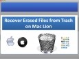 Recover Erased Files from Trash on Mac