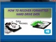 How to Recover Formatted Hard Drive Data