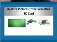 Restore Pictures from Formatted SD Card