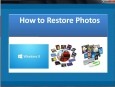 How to Restore Photos