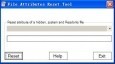 File Attributes Reset Tool