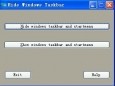 Hide Windows Taskbar